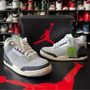 2018 Air Jordan 3 Retro ‘Chlorophyll’ Size 8 Mens